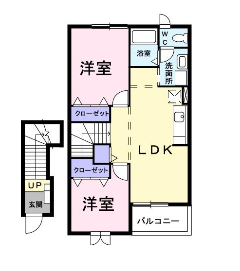 mdベルアルモニーB棟2LDK