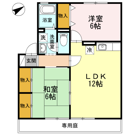 mdカサグランディス1F専用庭
