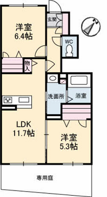 md仮)プロヌーブ宮下B棟108号