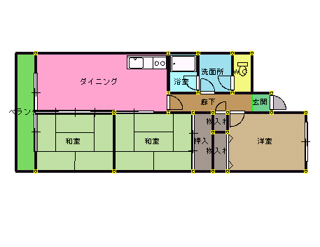mdヴェルディール北日吉B