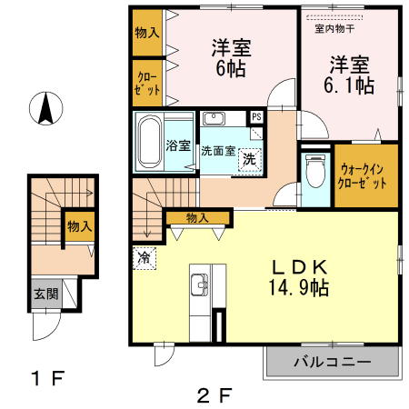 mdヴィラージュB203号