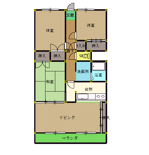 mdグリーンハウス20-3LDK