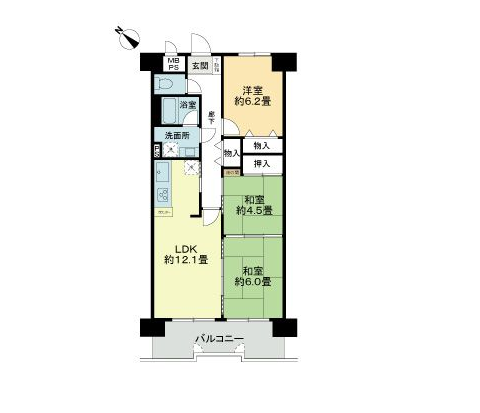 mdライオンズマンション今治城前702号