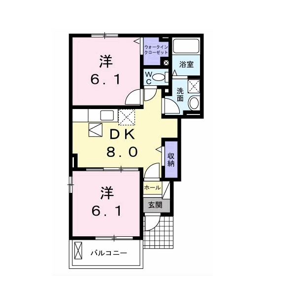 mdグランディール枝堀B101
