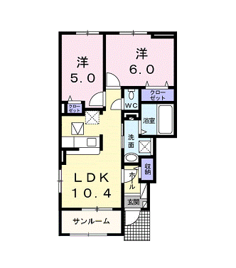 mdクラール東村J1F